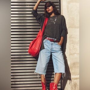 We The Free Jam Session Relaxed Capri Size 27 NWT